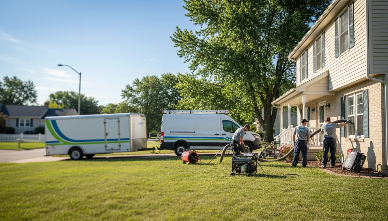 Flooded Basement Restoration And Cleanup With Repair in Gagetown, MI near me
